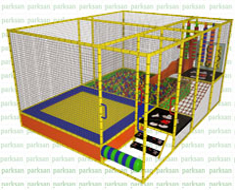 Aktiviteli Soft Play Top Oyun Havuzlar