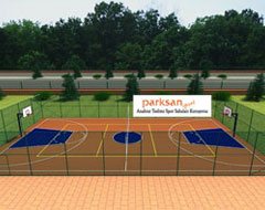 EPDM Tartan SBR Kauuk Parke Zemin Kaplama