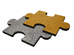 04-01 Puzzle Kauçuk Karo Modeli Özel Renkler