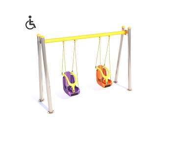 50949 - Engelsiz Park Salıncağı (İkili)