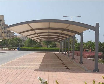 71008 Parksan Ahşap – Araba Otoparkı Sundurma (Metal)