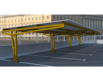 71015 Parksan Ahşap – Araba Otoparkı Sundurma (Metal)