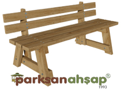 70625 - Ahap Bank 140(L)x30(W)x45(H) cm