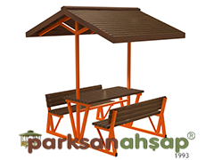 70416 - atl Piknik Masas (Metal) - 220(L)x180(W)x250(H) cm