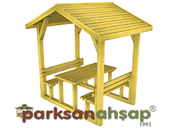 70410 - atl Piknik Masas (Ahap) - 210(L)x195(W)x250(H) cm