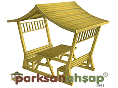 70411 - atl Piknik Masas (Ahap) - 270(L)x180(W)x294(H) cm