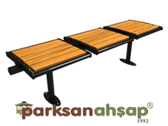 70634 - Metal Ayak Bank 150(L)x45(W)x45(H) cm