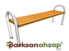 70641 - Metal Ayak Bank 150(L)x40(W)x45(H) cm