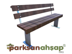 70649 - Metal Ayak Bank 145(L)x30(W)x80(H) cm