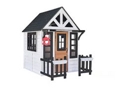 30803 - Ah�ap Balkonlu �ocuk Oyun Evi