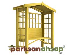 70342 - Ahap Pergole Bank - 100(L)x150(W)x250(H) cm