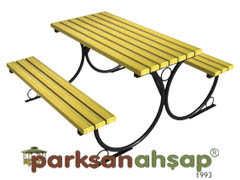 70540 - Piknik Masas (Metal Ayakl) - 145(L)x160(W)x75(H)