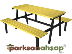 70542 - Piknik Masas (Metal Ayakl) - 195(L)x180(W)x75(H)