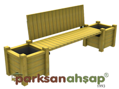 70852 - Ahap Saksl Bank 315(L)x60(W)x80(H) cm