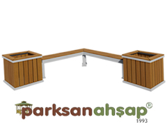 70840 - Ahap Saksl Bank  416(L)x60(W)x60(H) cm