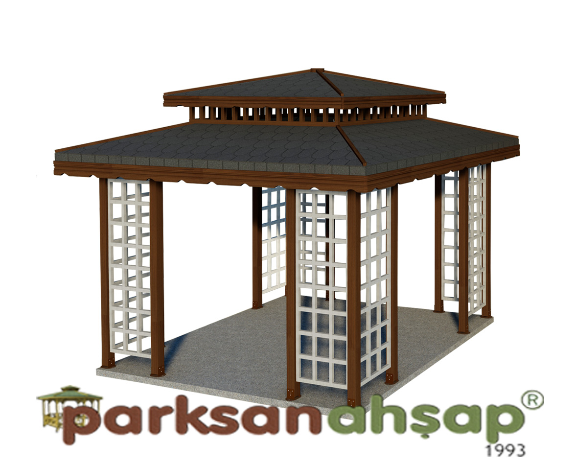 70135 - Ahap ardak Kare  400(L)x400(W)x330(H) cm