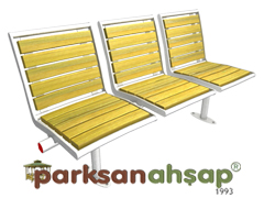 70650 - Metal Ayak Bank 150(L)x45(W)x80(H) cm