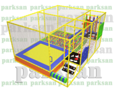 40262 - Aktiviteli Top Oyun Havuzu + Trambolin