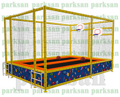 40668 - Basket Potal Trambolin (ikili)