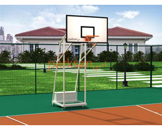 679 - Basketbol Potas Drt Direk Tekerlekli - Arlkl - Seyyar Fiber Panya