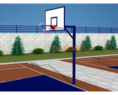 666 - Basketbol Potas Tek Direk