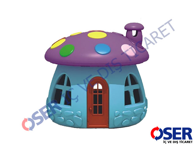 Çocuklar İçin Oyun Evleri | 20778 - Süslü Mantar Evim