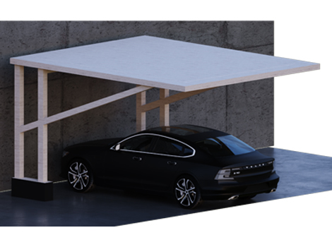 71004 – Araba garajı sundurma