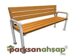 70657 - Metal Ayak Bank 140(L)x40(W)x45(H) cm