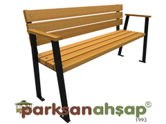 70658 - Metal Ayak Bank 140(L)x40(W)x45(H) cm