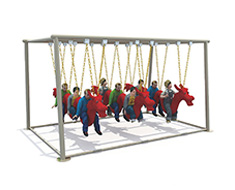 Parksan 3'Lü Ejderha Salıncak Seti 50998 (YAKINDA)