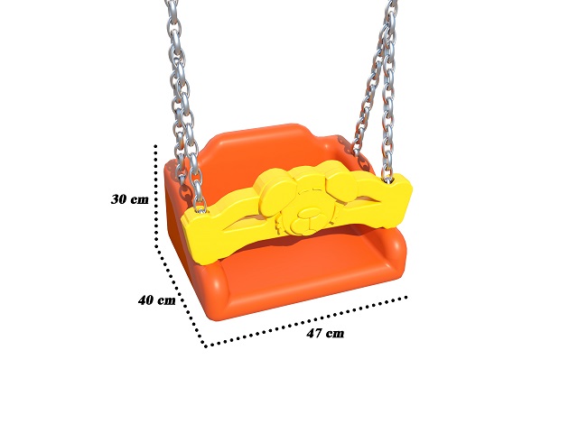 52230 - Korumalı Salıncak Oturağı (Zincirli) Teknik Çizimi