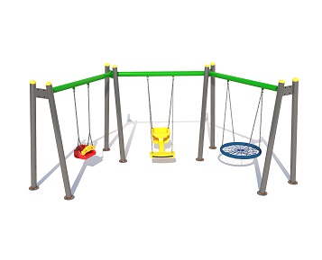 50970 - Üçlü Park Salıncak